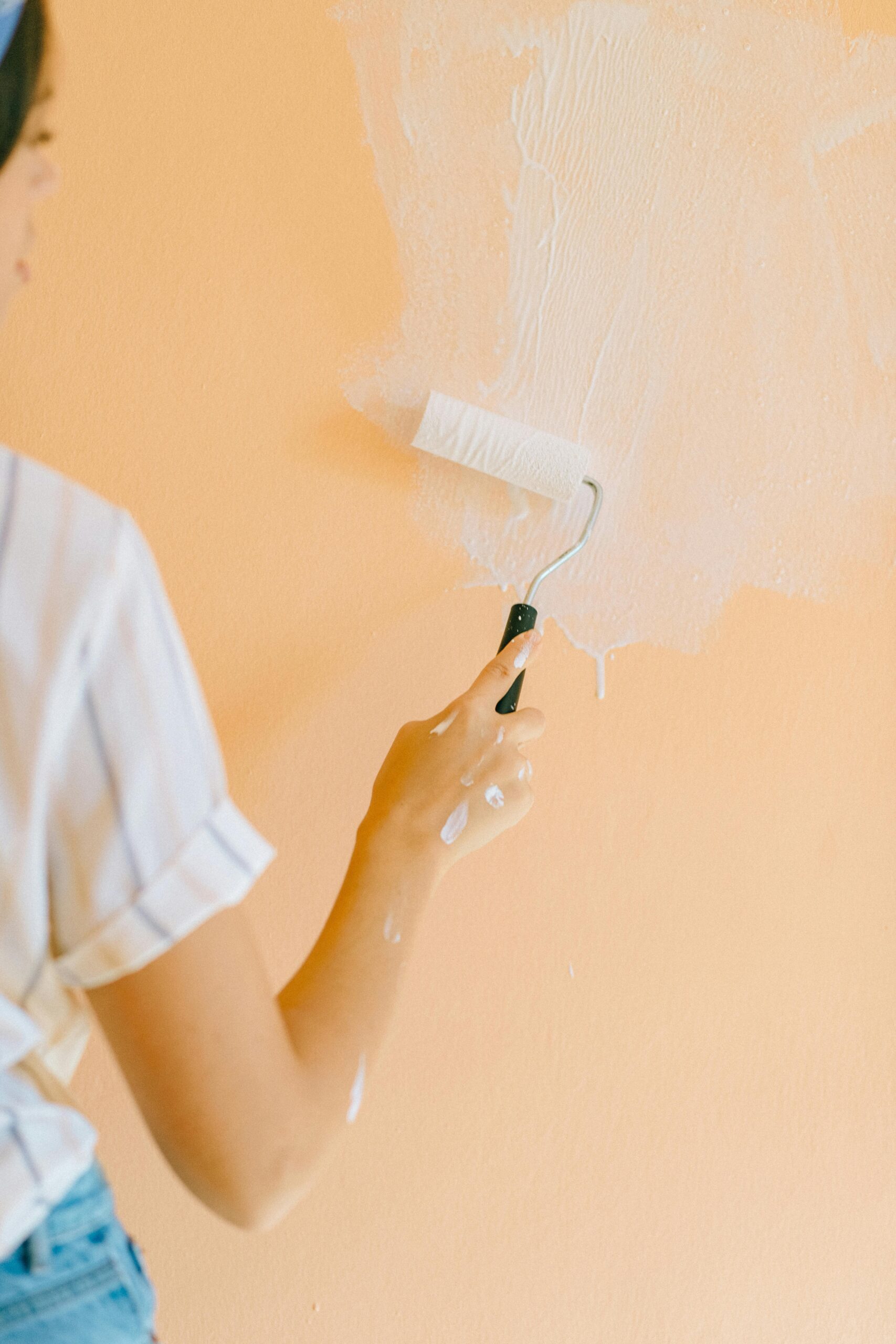 Unauthorized bright paint colors on apartment walls in Florida