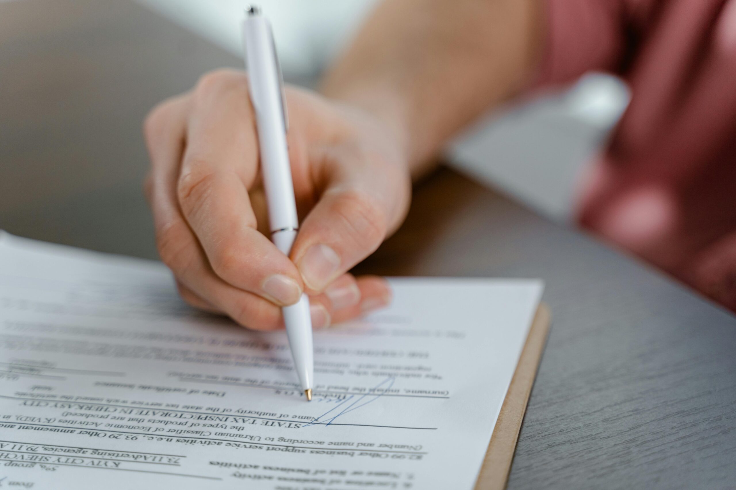 Early lease termination paperwork for a Florida rental property